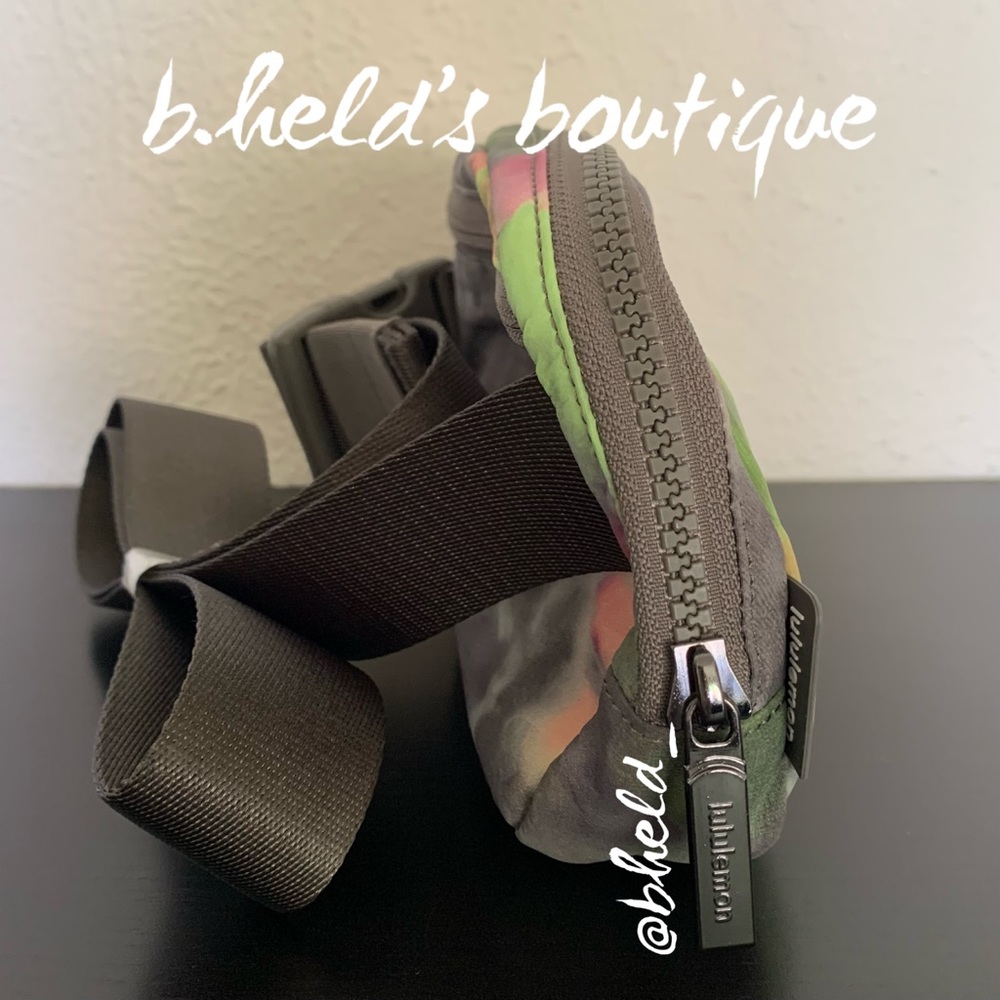 lululemon Everywhere Belt Bag in Hyper Dye Multi/Rover Pink Green (1L) New NWT - Picture 10 of 16